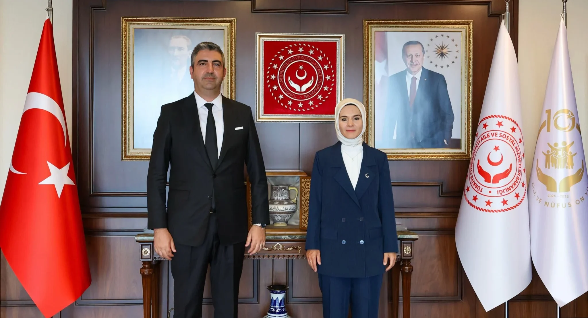 Gökhan Yüksel, Bakan Göktaş’ı Ziyaret Etti: Kartal İçin İstişare